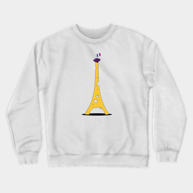 Eiffel chess Crewneck Sweatshirt by Annaba